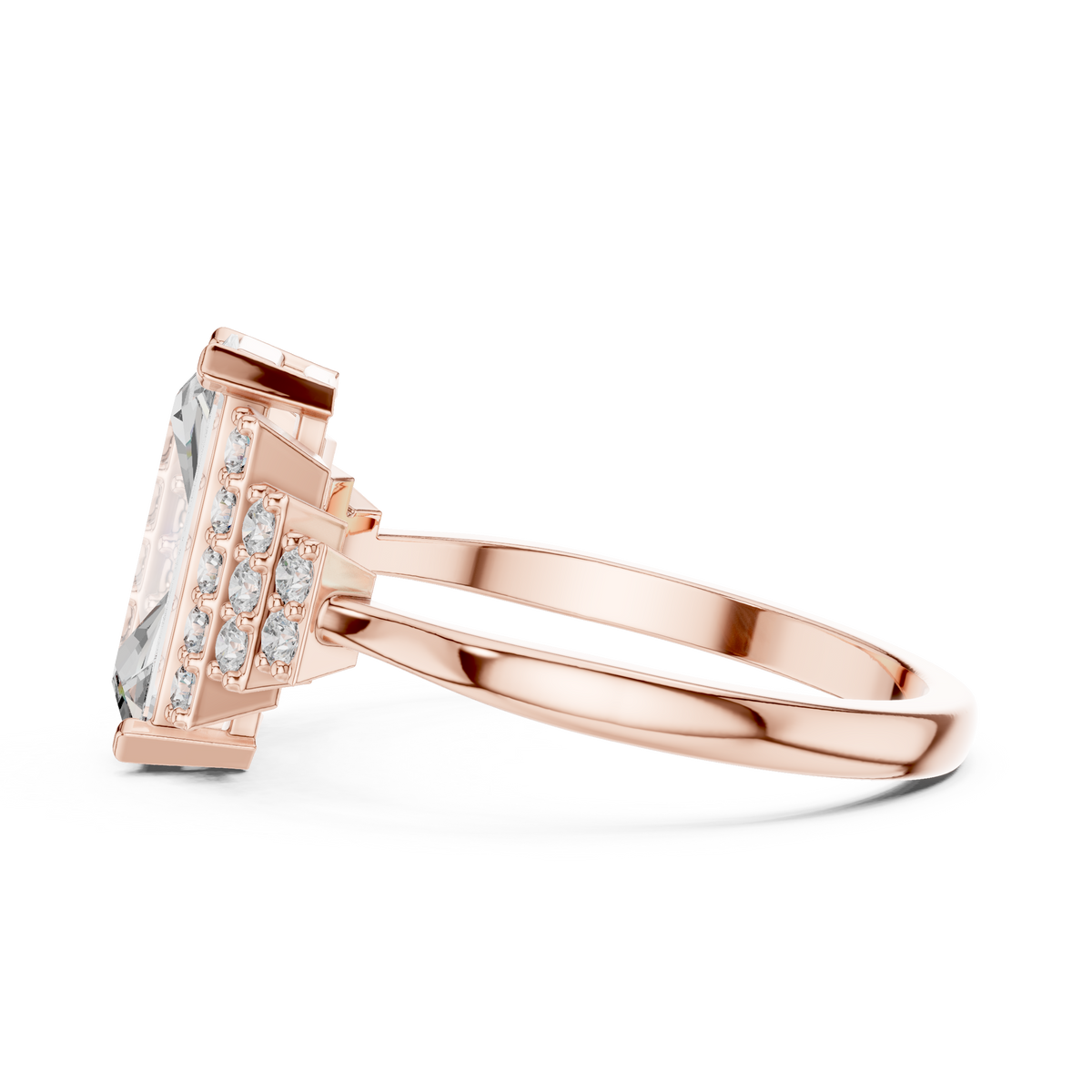 Crown Diamond Ring