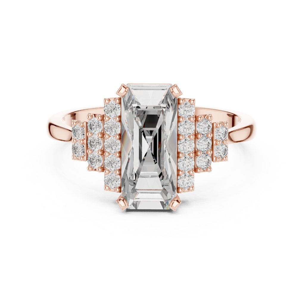 Crown Diamond Ring