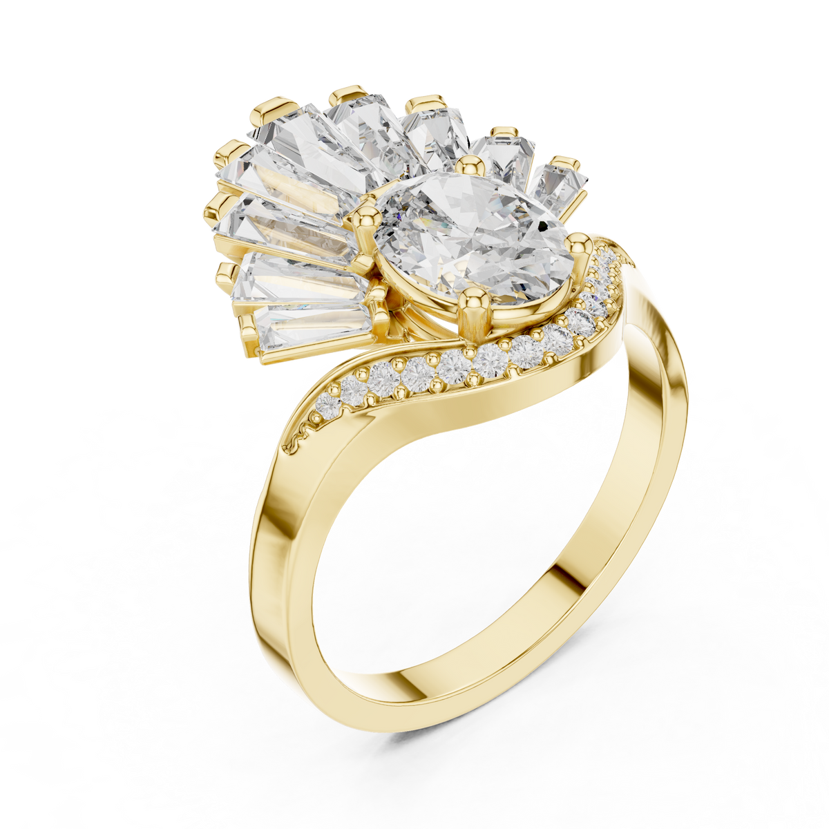 Ethereal Diamond Ring