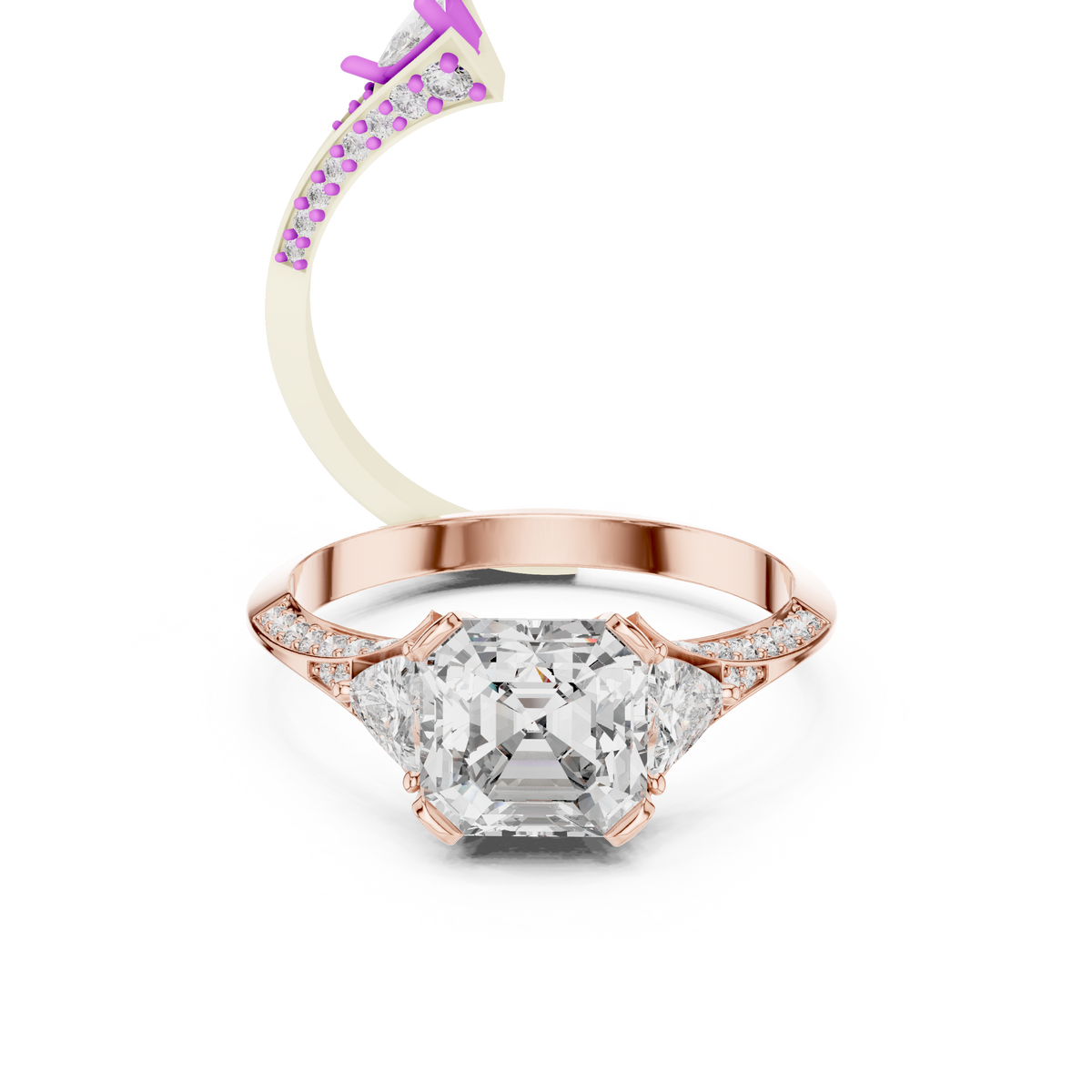 Prestige Halo Diamond Ring