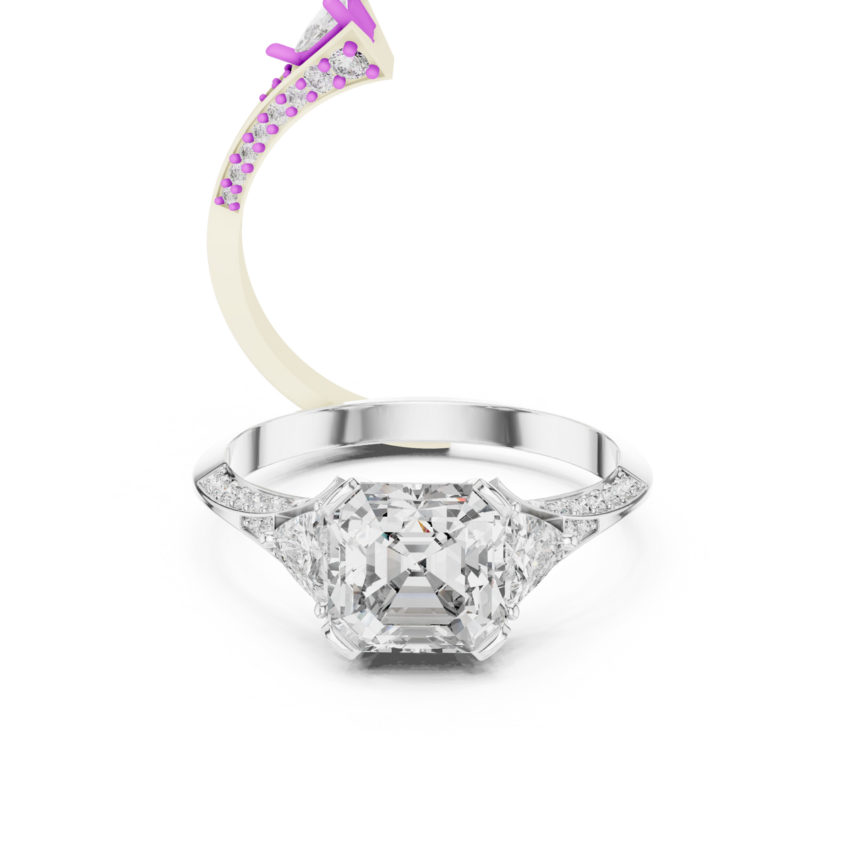 Prestige Halo Diamond Ring