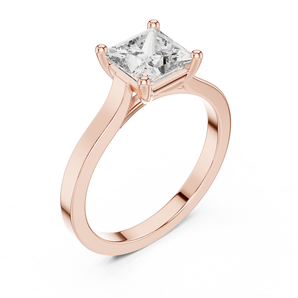 Violet Diamond Ring