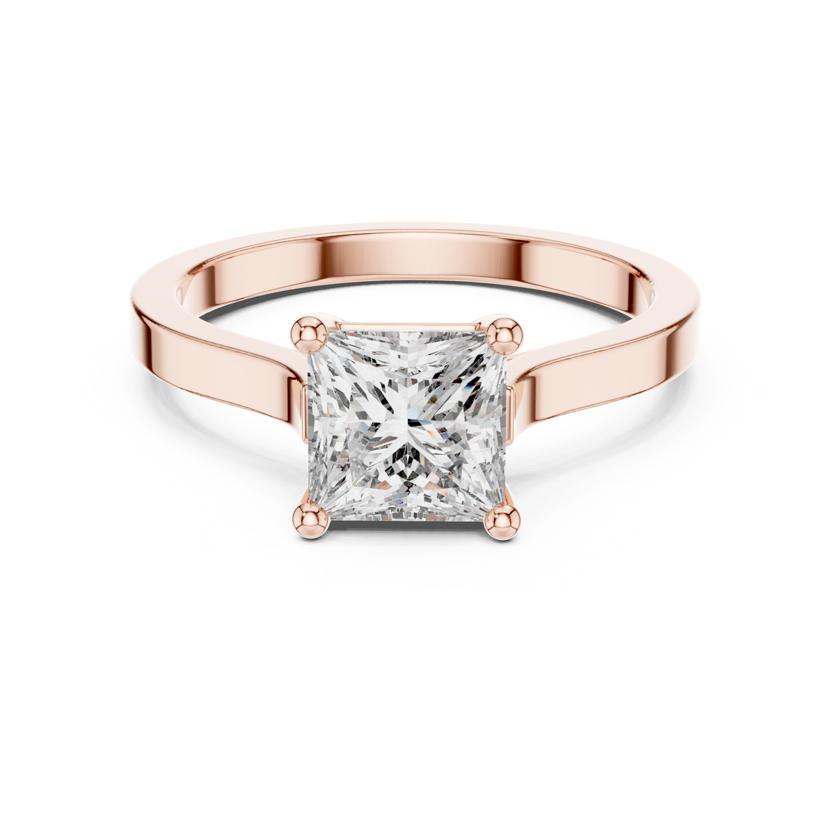 Violet Diamond Ring