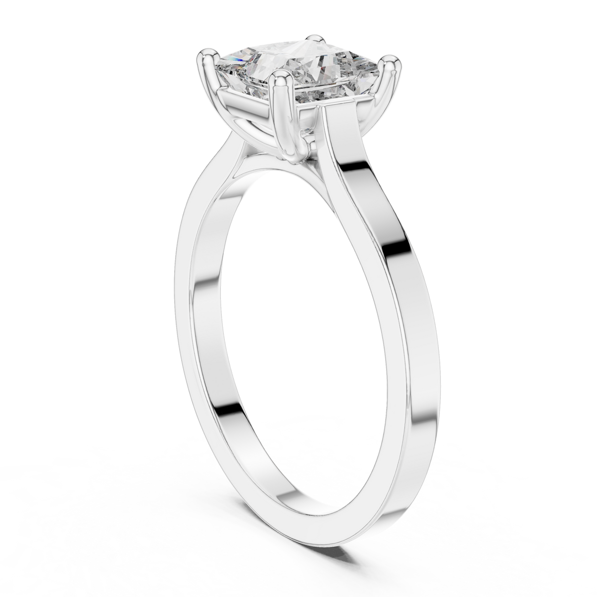 Violet Diamond Ring