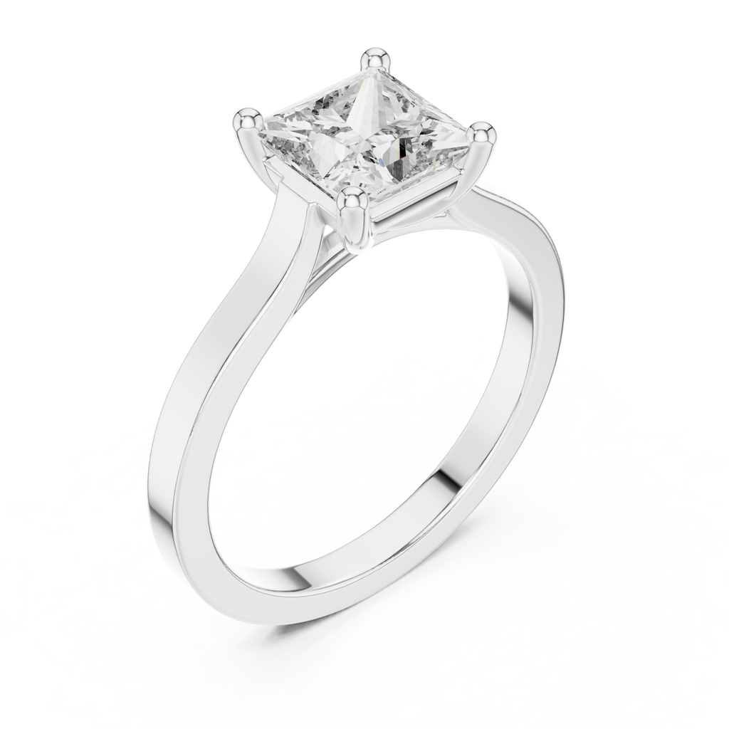 Violet Diamond Ring