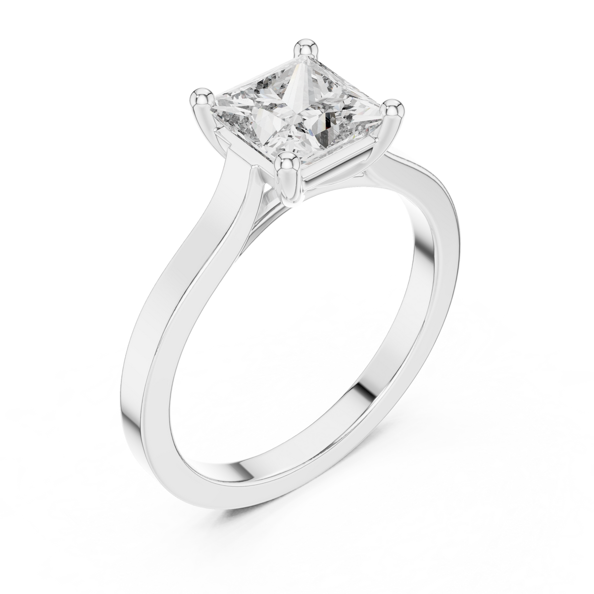 Violet Diamond Ring