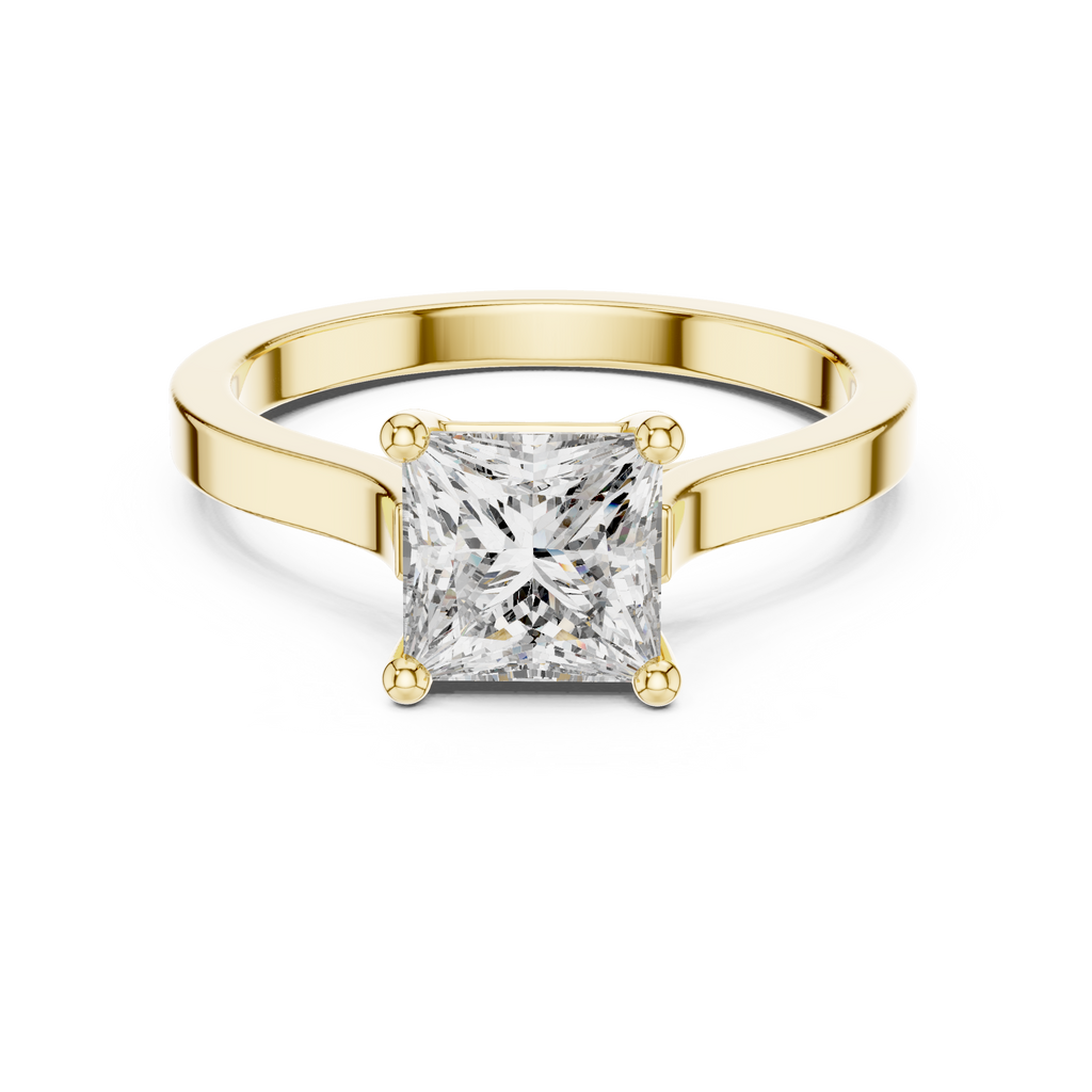 Violet Diamond Ring