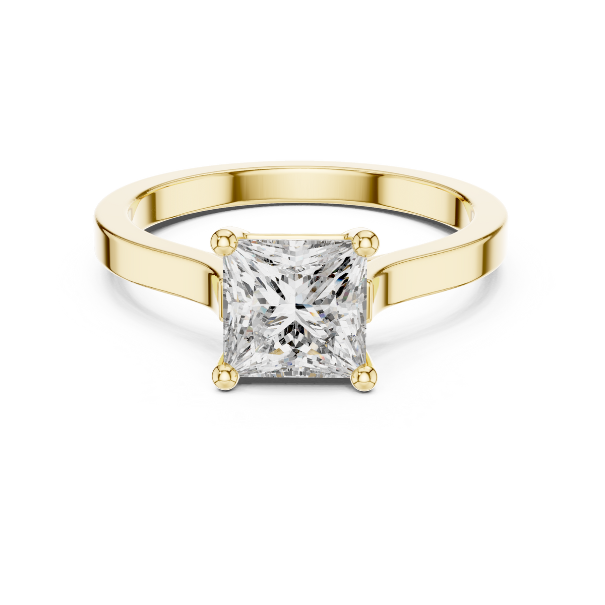 Violet Diamond Ring