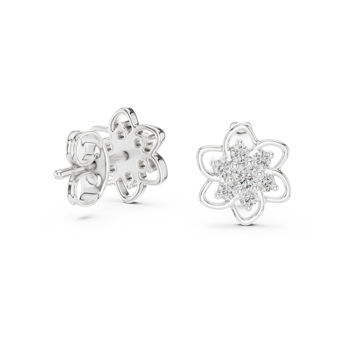 Zephyra Diamond Earrings