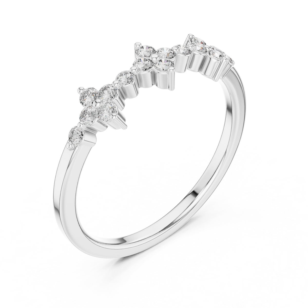 Aurora Diamond Ring