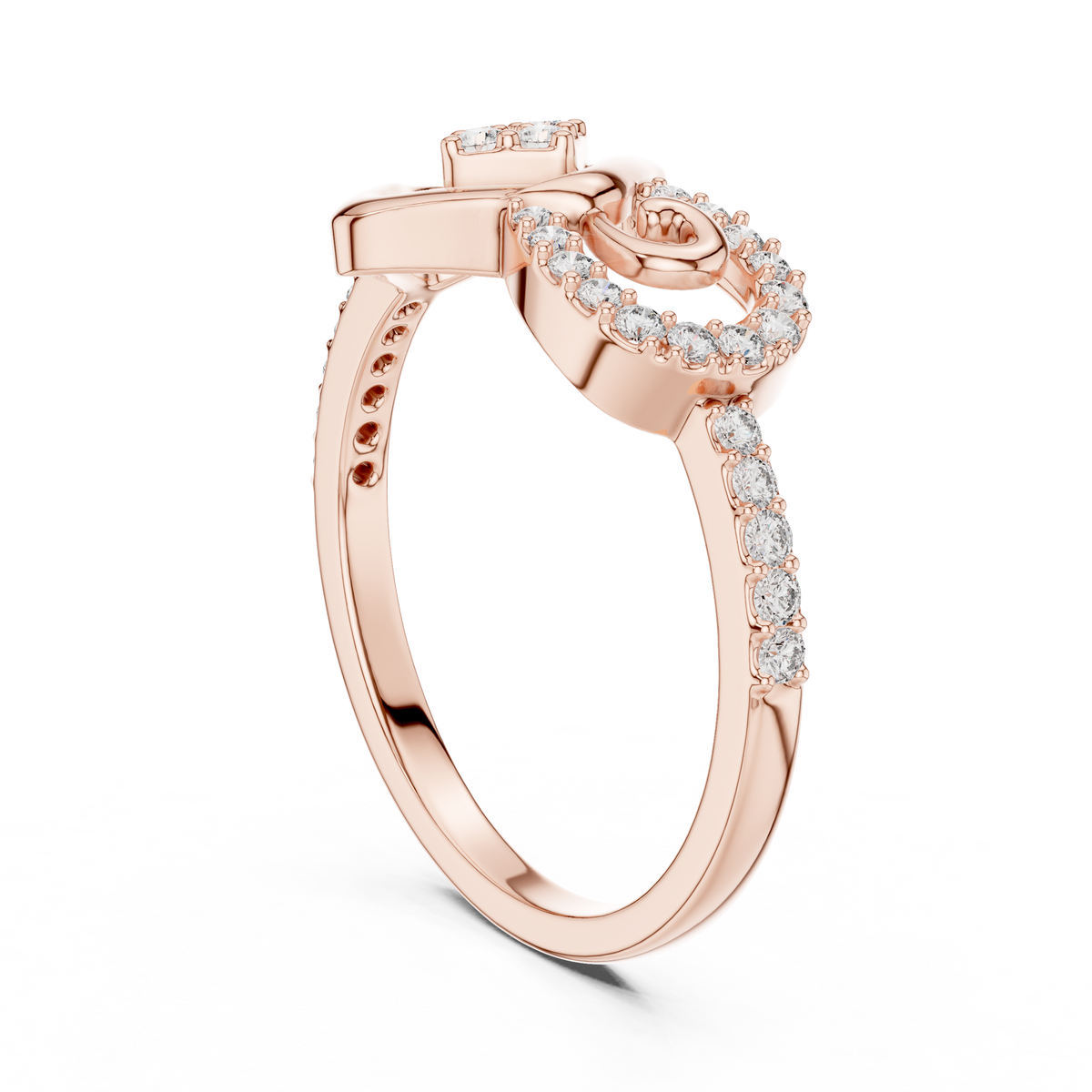 Opaline Diamond Ring