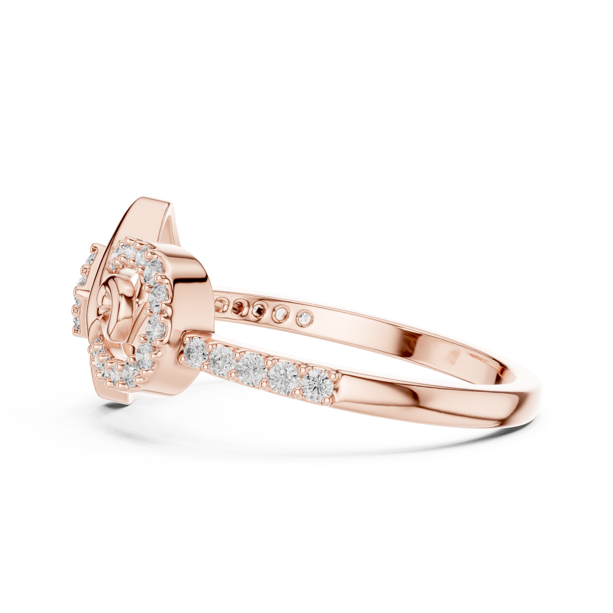 Opaline Diamond Ring