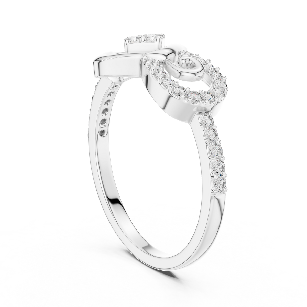 Opaline Diamond Ring