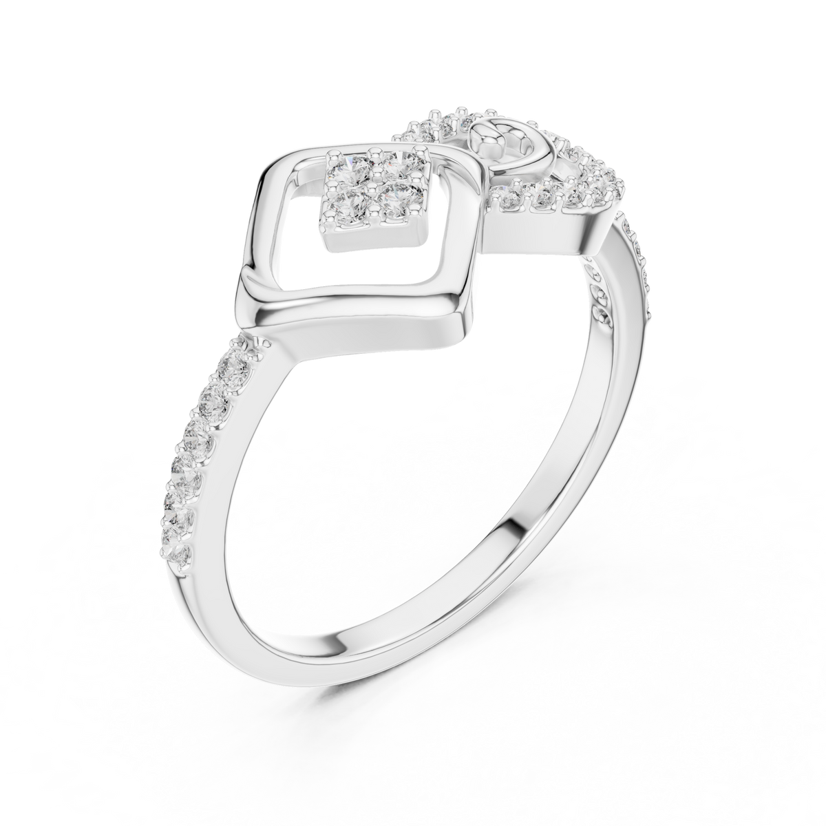 Opaline Diamond Ring
