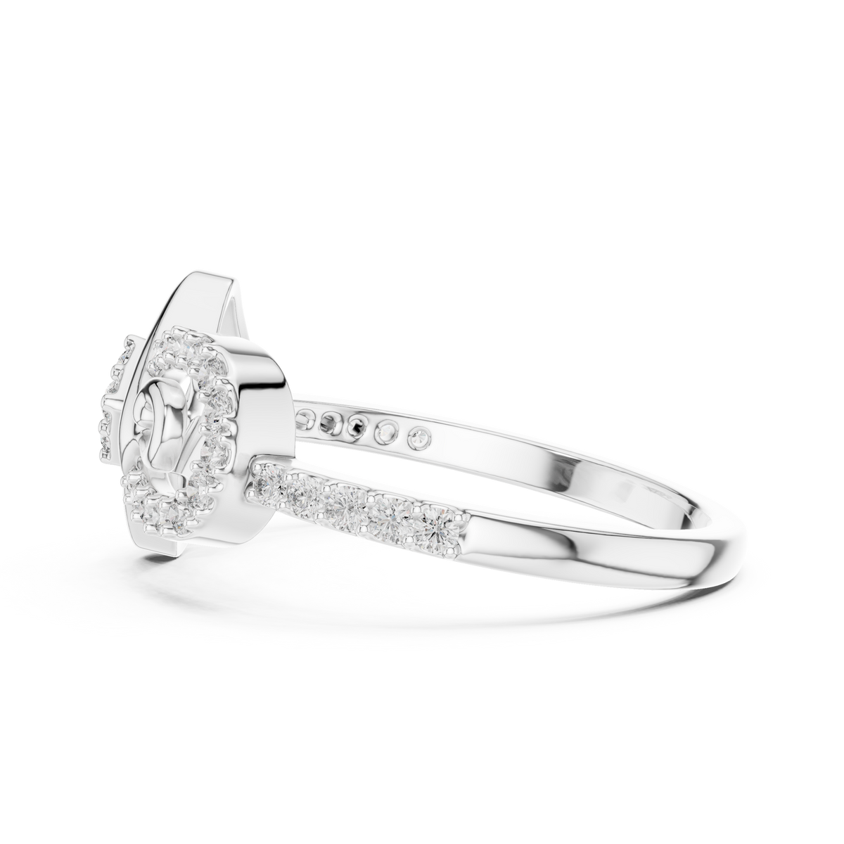 Opaline Diamond Ring