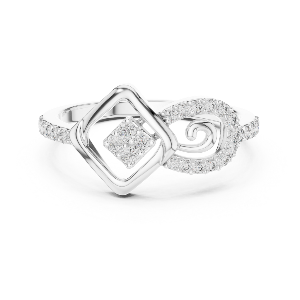 Opaline Diamond Ring