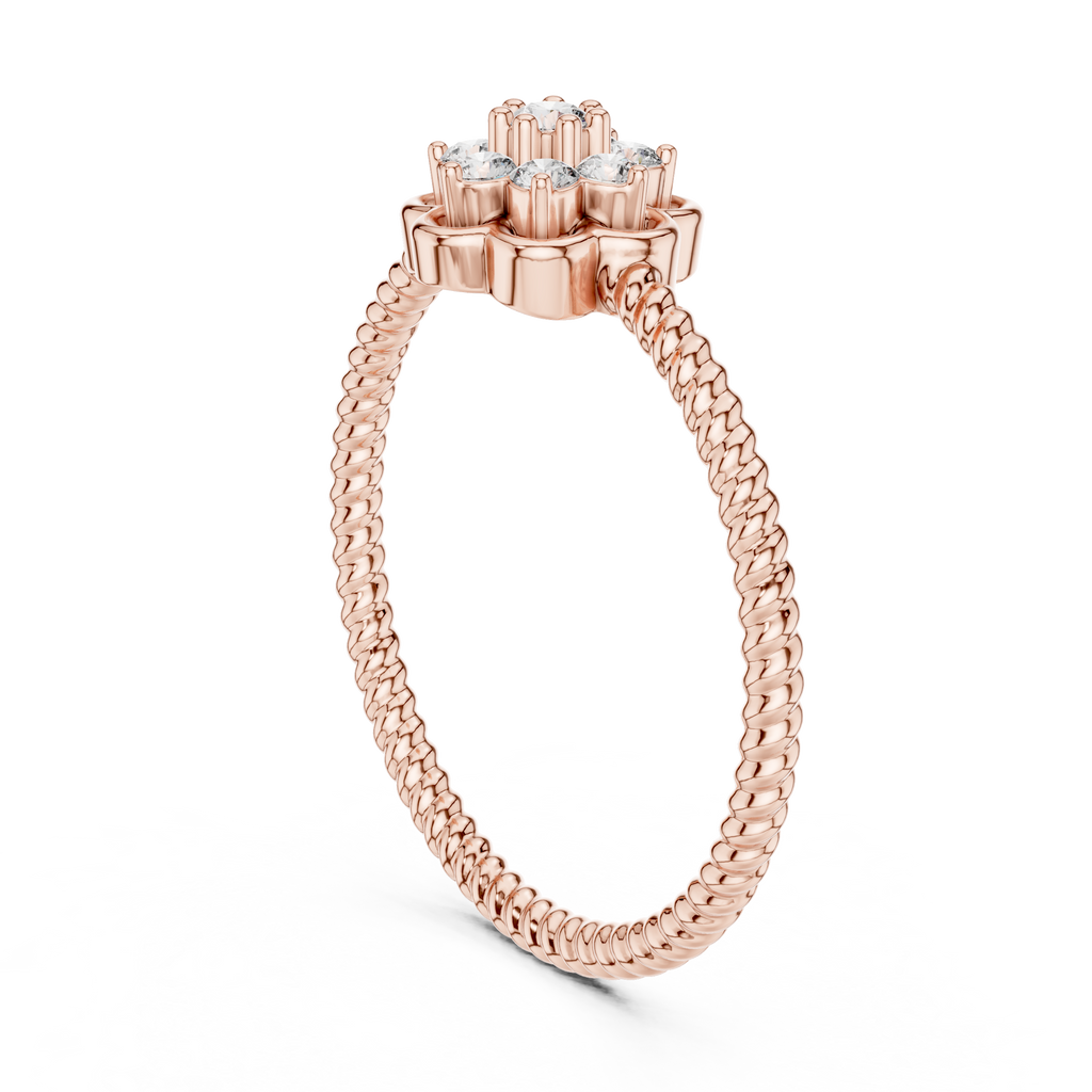Pearl Diamond Ring
