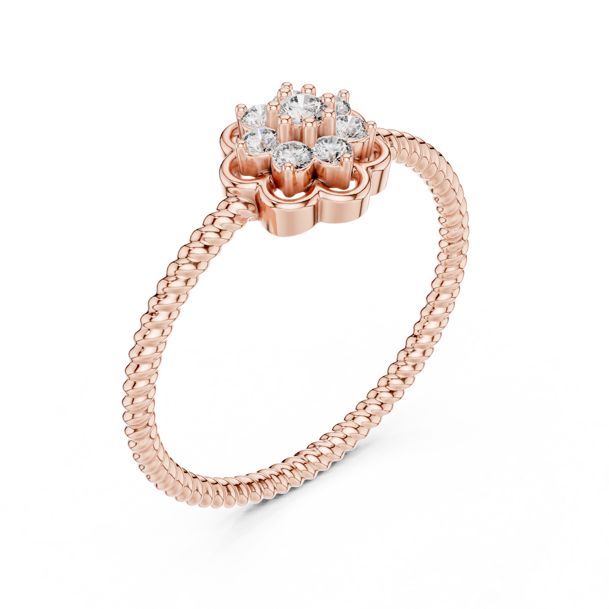 Pearl Diamond Ring