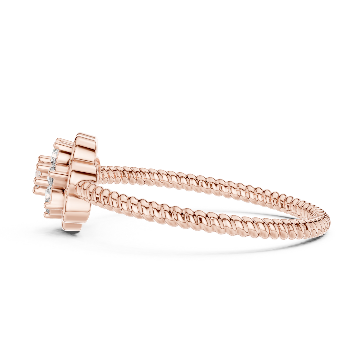 Pearl Diamond Ring