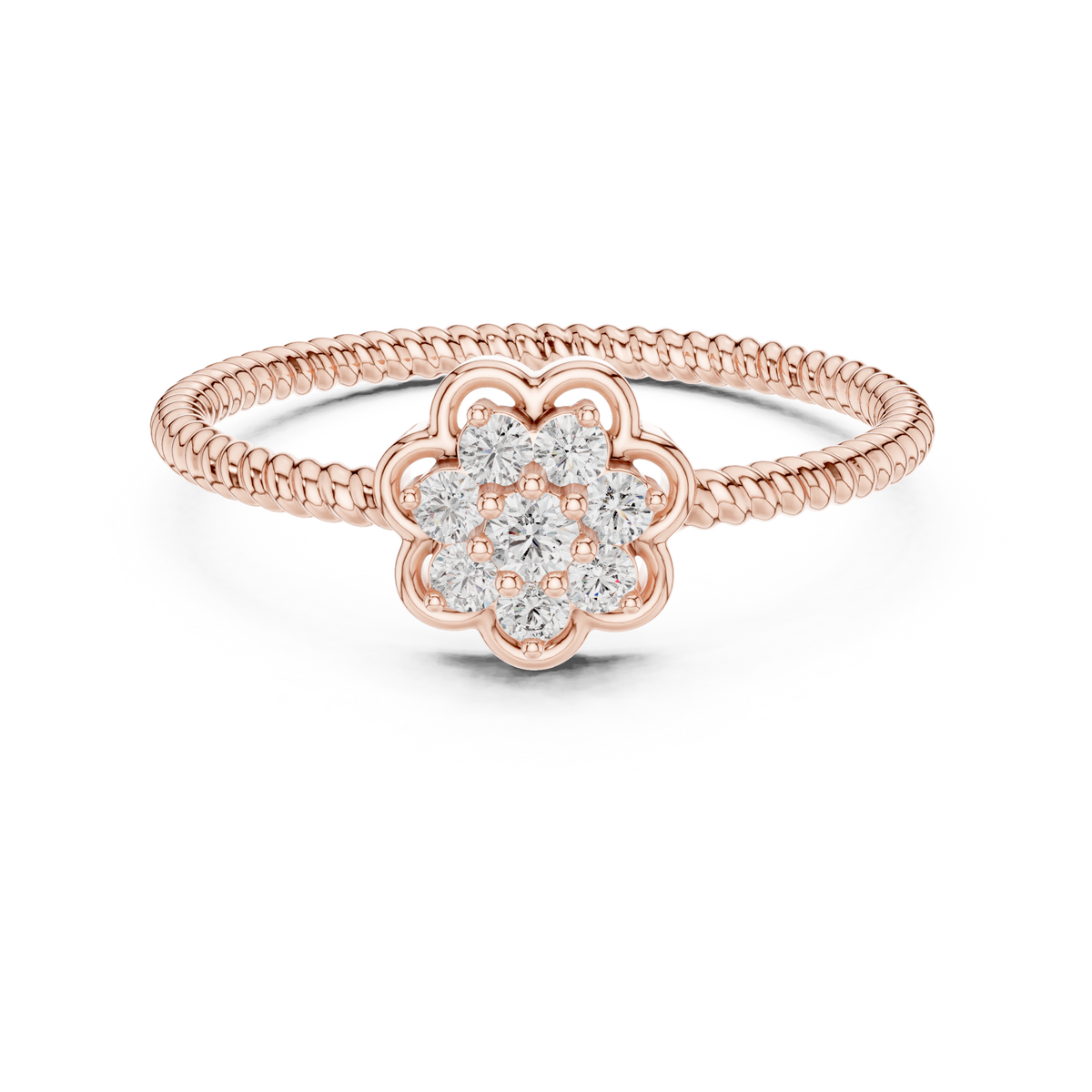 Pearl Diamond Ring