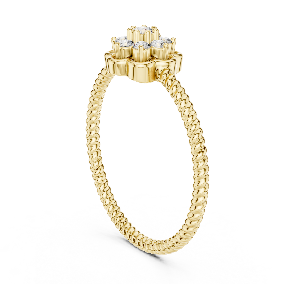 Pearl Diamond Ring