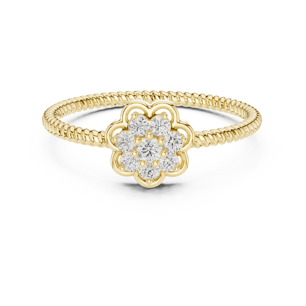 Pearl Diamond Ring