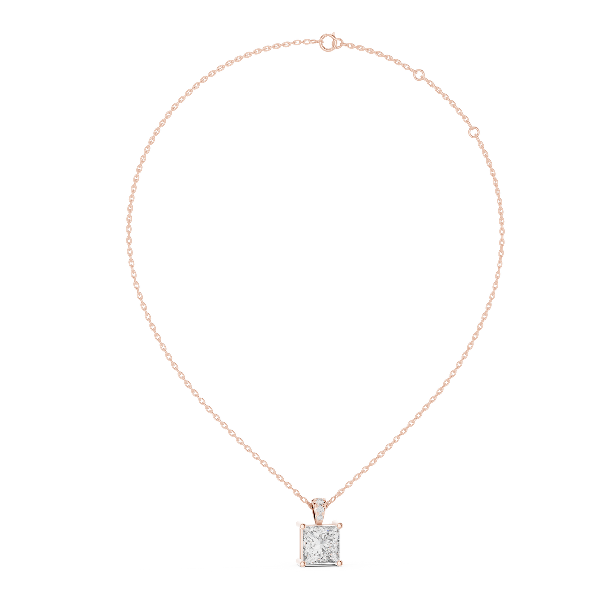 Magnolia Diamond Pendant