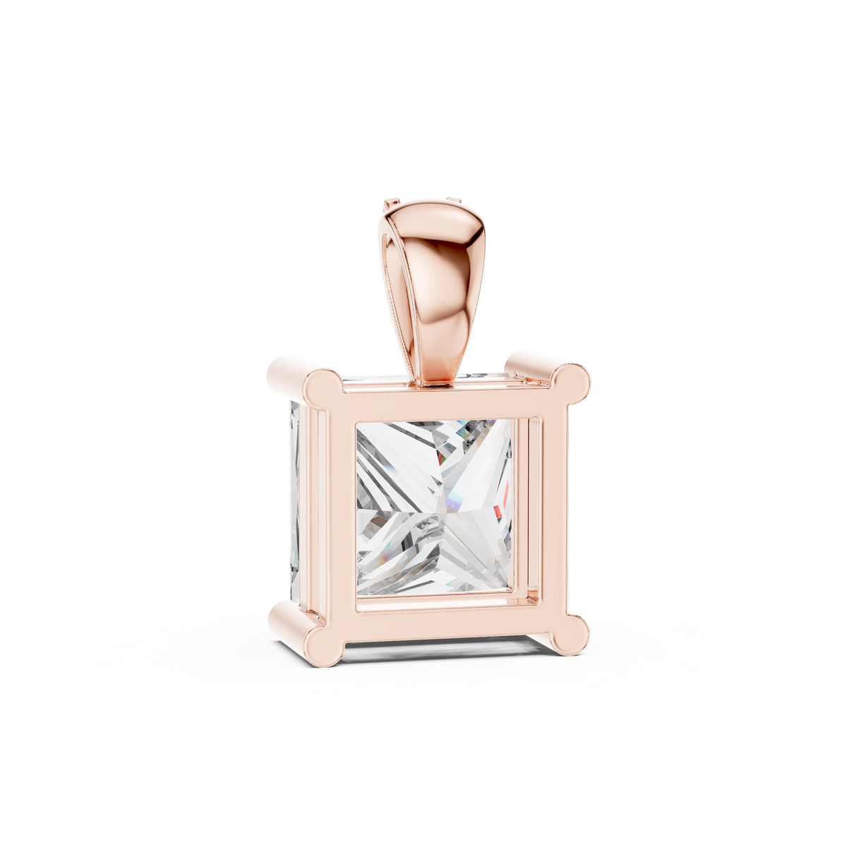 Magnolia Diamond Pendant