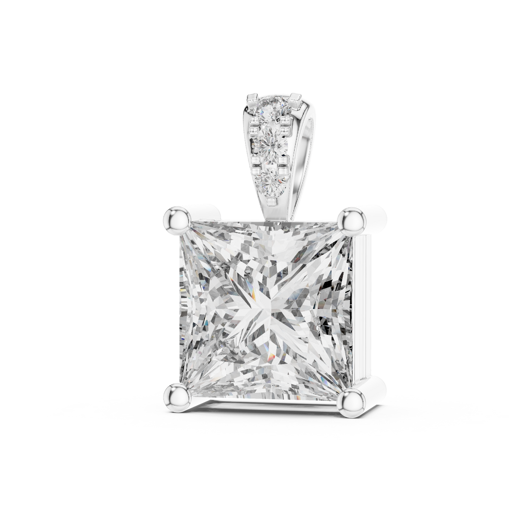 Magnolia Diamond Pendant