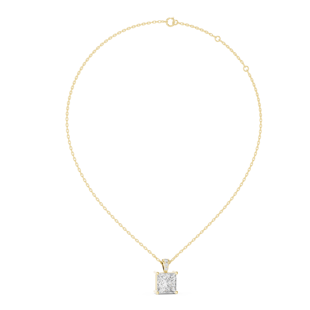 Magnolia Diamond Pendant